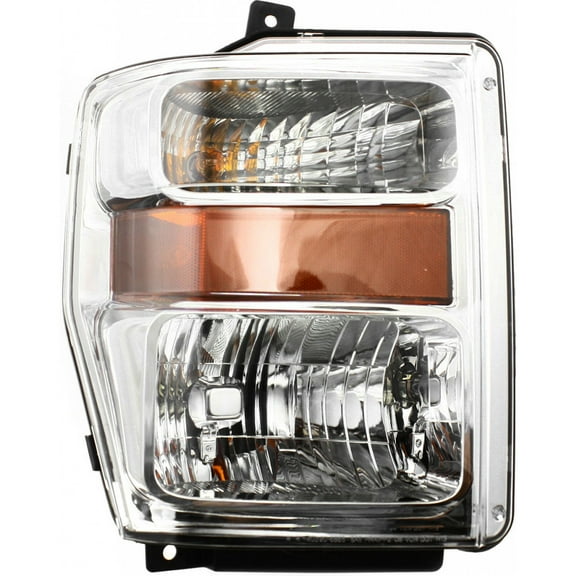 For Ford F-450/F-550 Super Duty Headlight 2008 2009 2010 Passenger Side CAPA Certified Replacement For FO2503243 | 7C3Z13008AA