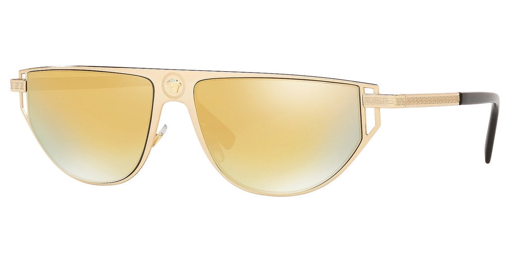 versace gold mirror sunglasses