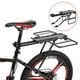 thumbnail image 1 of Portabicicletas trasero de aleación de aluminio, marco trasero para bicicleta, estante de carga ajustable Universal, soporte para equipo, portaequipajes, 1 of 10