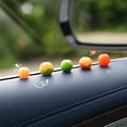 thumbnail image 4 of Decoración del hogar, decoración de la habitación, 5 piezas/set mini adorno de mandarina para coche, linda fruta naranja para decoración interior del coche, divertido tablero de instrumentos del coche, 4 of 8