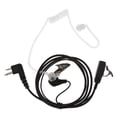 thumbnail image 1 of Auricular de radio Walkie Talkie Heaphones Auricular acústico secreto de 2 pines para auriculares con micrófono grande PTT para radio bidireccional de Motorola, 1 of 8
