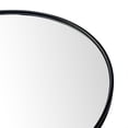thumbnail image 5 of TEHOME Round Black 36 inch, Matte Black Metal Large Circle Wall Mirror for Bathroom & Entryway, 5 of 10