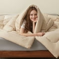 thumbnail image 2 of Reversible Duvet Insert, All-Season Microfiber Duvet Insert, Twin,Beige, 2 of 7