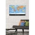 thumbnail image 3 of Map - World Wall Poster, 22.375" x 34", 3 of 4