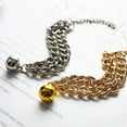 thumbnail image 4 of Training Dogs Collar Cat Pets Cuban Link Thick Chain Necklace Gold 6/8/10inch, 4 of 4