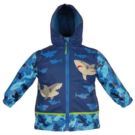 joules shark raincoat