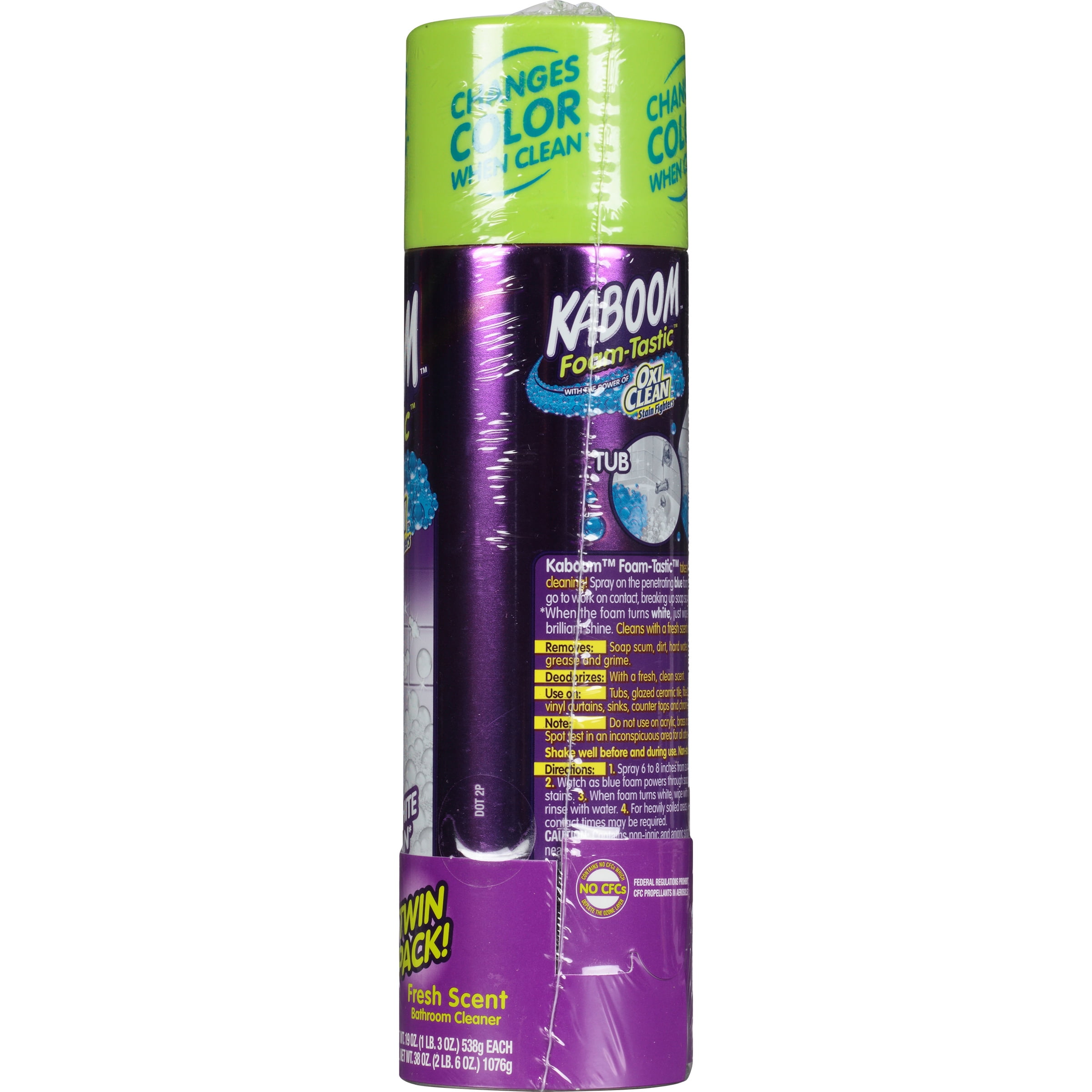 Kaboom™ FoamTastic™ Fresh Scent Bathroom Cleaner Twin Pack 219 oz