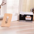 thumbnail image 6 of Wooden Tissue Box - 9"x5"x4" European Style Bathroom & Cars Tissue Holders, Decorative Kleenex Storage for Living Room and Office, Lid for Privacy & Organization, 6 of 6