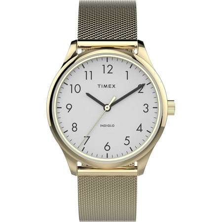 Timex Dames Modern Easy Reader 32mm Horloge, Bruin/Goud-Toon/Parelmoer/32mm, 32mm, Gemakkelijk Reader Horloge Timex Dames Modern Easy Reader 32mm Horloge, Bruin/Goud-Toon/Parelmoer/32mm, 32mm, Gemakkelijk Reader Horloge