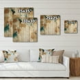 thumbnail image 4 of Designart "Daydreams with a Touch of Gold II" Minimalism Print on Natural Pine Wood, 4 of 5