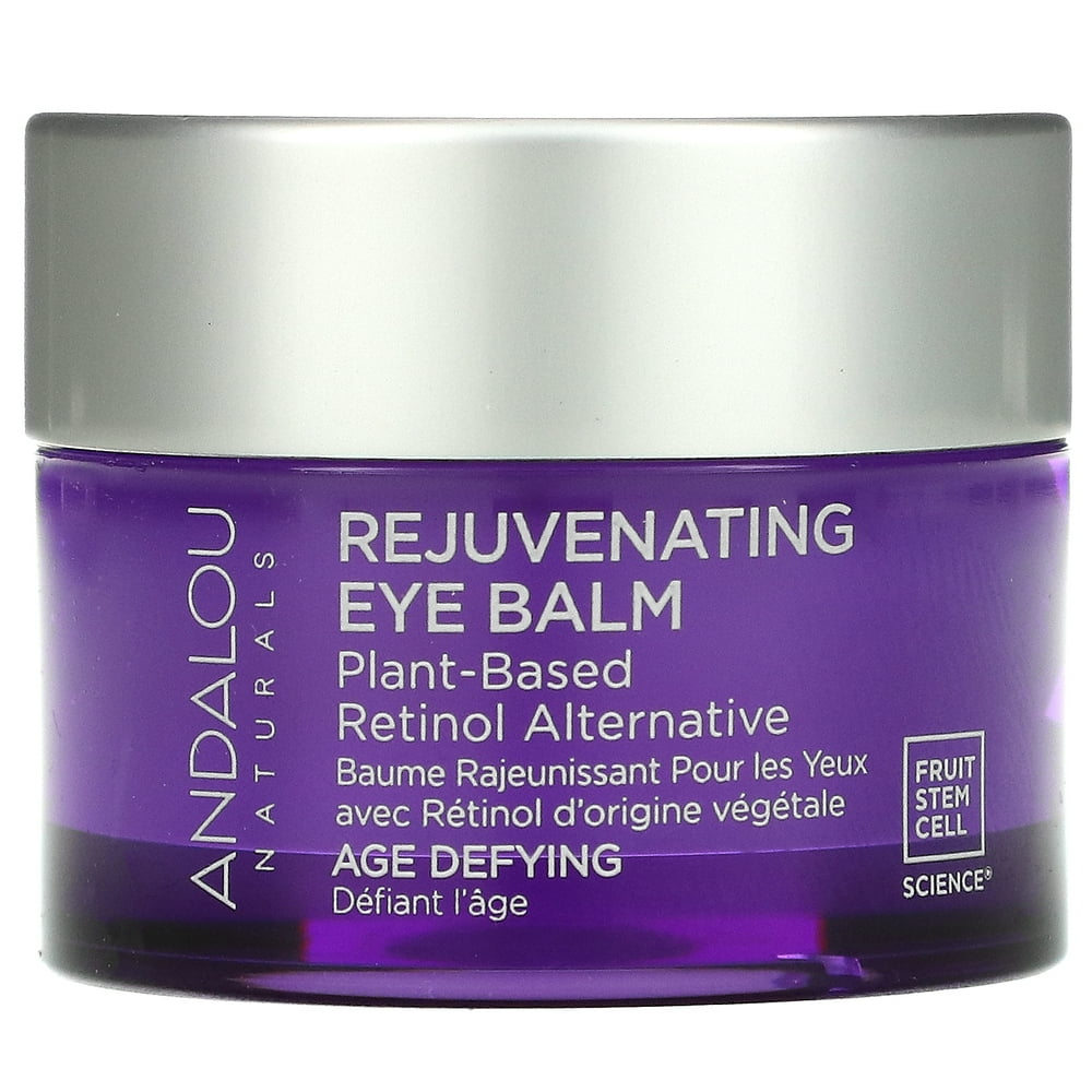 Andalou Naturals Rejuvenating Eye Balm, PlantBased
