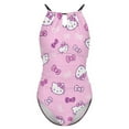 thumbnail image 4 of Hello Kitty Women's One Piece Swimsuit High Neck Tummy Control Swimwear Bathing Suit, 4 of 7