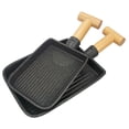 thumbnail image 3 of Sinyiin Aluminum Alloy Griddle Pan for Camping and Home BBQ Cooking Shovel Grill Plate, 3 of 11