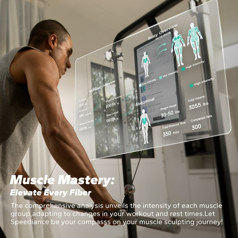 SPEEDIANCE AI Powered Smart Home Gym System Multi functional Smith Workout Machine Full Body Strength Training Fitness Equipment All in One Training Machine with Digital Weight Virtual Trainer Walmart...