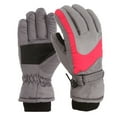 thumbnail image 4 of GXWEA Kids Winter Gloves Waterproof Gloves Kids Kids Waterproof Mittens Thicken Toddler Winter Snow Gloves Warm Ski Gloves For Girls Boys 10-16 Year, 4 of 7