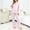 Pink, variant on 2026 New Limit-time Offer, Women's Casual Pajama Set Solid Color Loose Home Wear Pocket Pants Button Long Sleeve Cardigan Lapel Top Comfy Loungewear Suit for Sleeping Relaxing