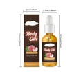 thumbnail image 3 of Aceite hidratante corporal de melocotón. Cuidado diario. Mejora la hidratación de la piel. Aceite de masaje hidratante. 30 ml, 3 of 7