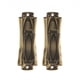 thumbnail image 3 of 2x cortina de ventana Tieback Holdback Tie Back Percha para ropa Soporte para cortinas Decoración Bronce Zulema Hojas de espalda de corbatas de cortina, 3 of 8