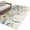 beige, variant on Floral Eucalyptus Leaves 2'x6' Runner Rugs for Hallway Kitchen Bedside Non Slip Washable, Daisy Summer Botanical Vintage Entryway Rug Runners with Rubber Backing, Long Carpet Runner for Laundry Room