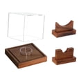 thumbnail image 4 of Vitrina para Béisbol, Soporte para Bates, Estante, Regalo para El Día Del Padre, Regalo para Hombres Y Mujeres, Caja de Almacenamiento de Recuerdos Pa Madera oscura, 4 of 8