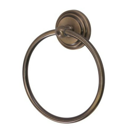 UPC 663370046568 product image for Kingston Brass Milano Towel Ring Antique Brass | upcitemdb.com