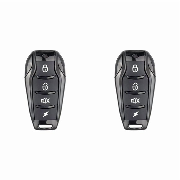 2X Duplicador de Control Remoto de 433 MHz, 4 Canales, Llave de Coche, Abridor de Puerta de Garaje, Copia Universal, Puerta de Garaje.