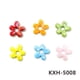 thumbnail image 5 of 6 piezas de miniadornos de flores de cristal con forma irregular, bonitos adornos para fiestas de bodas y Navidad, accesorios colgantes de joyería para niñas, 5 of 5