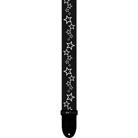 Black White Guitar Strap Perris 2