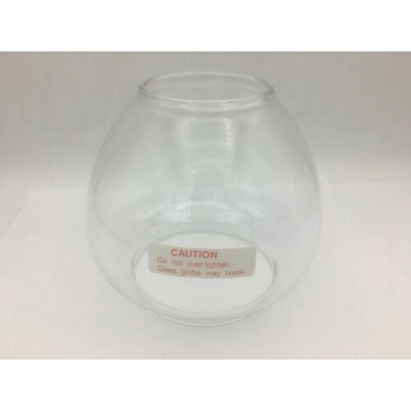 GumballStuff Junior Glass Replacement Snow Globe for 11.5" Gumball Machines, Clear, 5 lbs