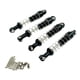 thumbnail image 1 of Juego de 4 amortiguadores de aluminio y metal para coche RC MN D90 D91 99S WPL C14 C24 1:12 Negro, 1 of 9