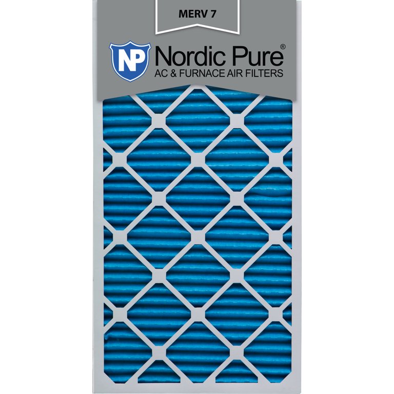 Nordic pure pleated merv ac furnace air filters deals qty