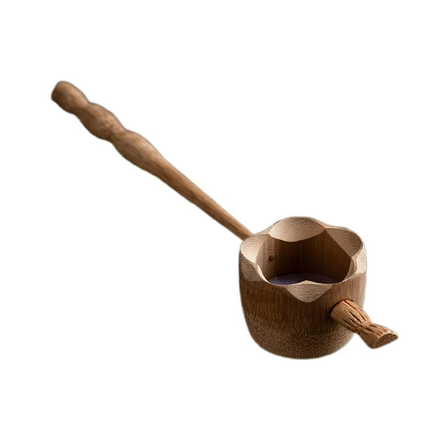 Colador de té de bambú, filtro de té, decoración de mesa, herramienta de té, mango largo, Infusor de té de bambú para tazas de té, tazas de té Kung Fu 184 cm x 42 cm