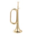 thumbnail image 3 of SHOWERORO Bugle For Playing Taps Copper Bugle Golden Traditional Design 1Pack, 3 of 6