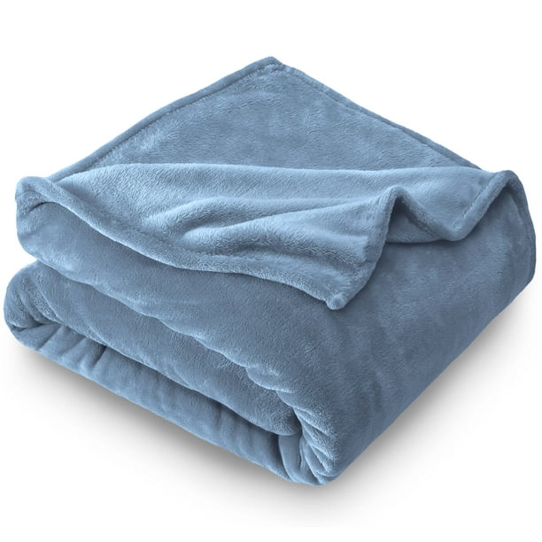 Bare Home Ultra Soft Microplush Blanket Luxurious Fuzzy Fleece All Season Bed Blanket Twin Twin Xl Coronet Blue Walmart Com Walmart Com