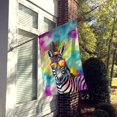 thumbnail image 2 of Hippie Animal Zebra House Flag 28 in x 40 in, 2 of 5