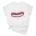 thumbnail image 3 of Busydd Independence Day T Shirts for Women Casual Short Sleeve Round Neck Summer Tops Trendy 4th of July Patriotic Tops Comfortable Cotton Graphic Tees M, 3 of 3