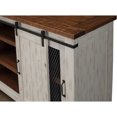 thumbnail image 4 of 70" TV Stand | Antique White & Aged Distressed Pine Freight Free Entertainment Center for Tv Stand Living Room Furniture Shelf My Lux Decor Round, 4 of 4