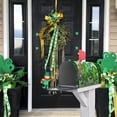 thumbnail image 6 of St. Patricks Day Shamrock Clover Welcome Mailbox Cover Magnetic Standard Size 21" x 19", Lucky Green Buffalo Plaid Decorative Post Letter Box Wrap Decor Irish Garden Yard Outdoor Decoration, 6 of 6