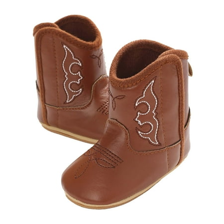 BOBOGOJP Girl Boy House Shoes Winter Boots Infant Toddler Soft Sole Winter Warm Crib Booties Shoes (Coffee 11 lnfant)