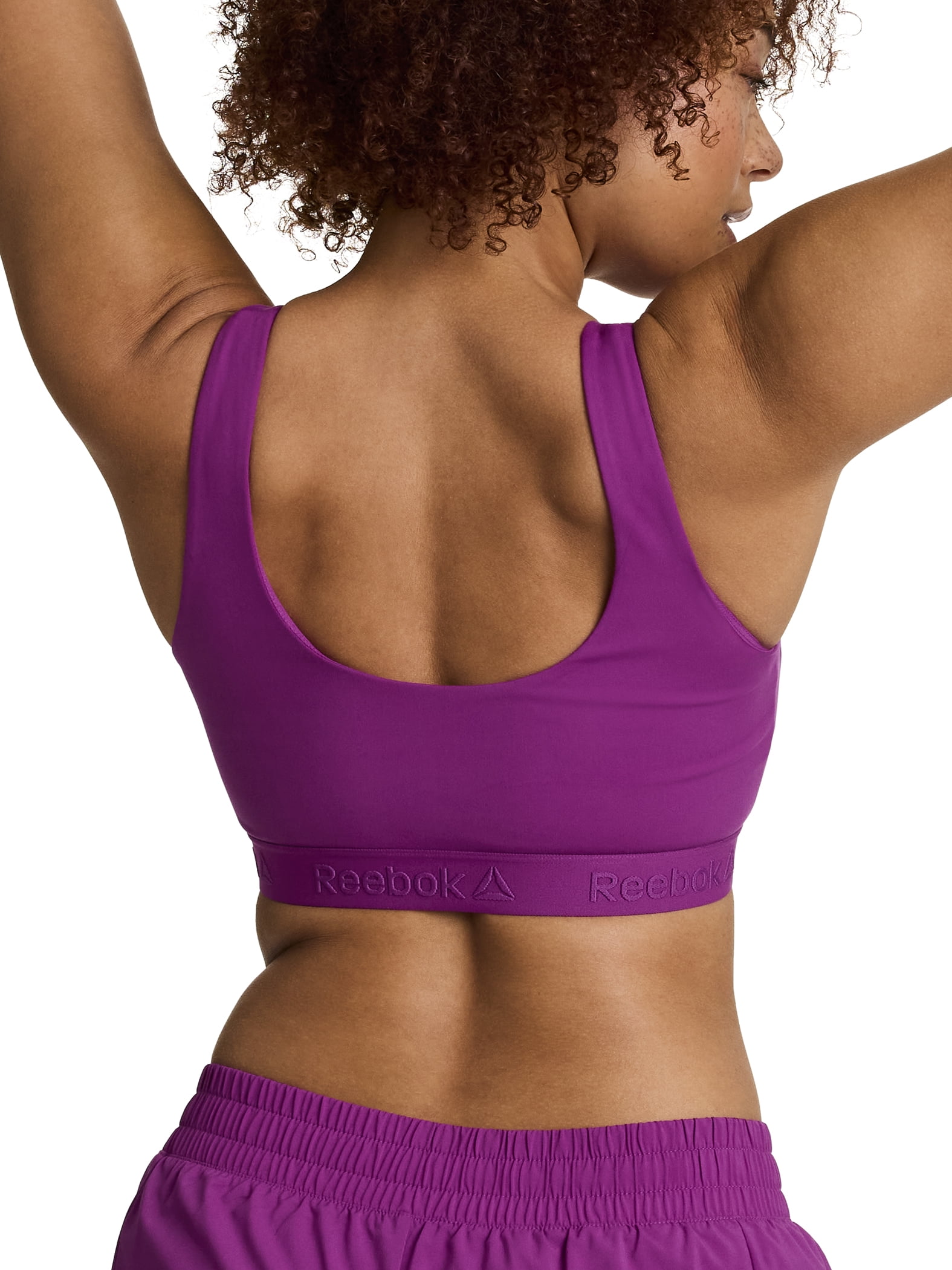 Reebok Women's Endurance Bra with Medium Impact and Removable Cups ,Sizes XS-4X