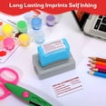 thumbnail image 4 of Profesor de adaptaciones especiales Rubber Stamp Sayglossy, 4 of 6