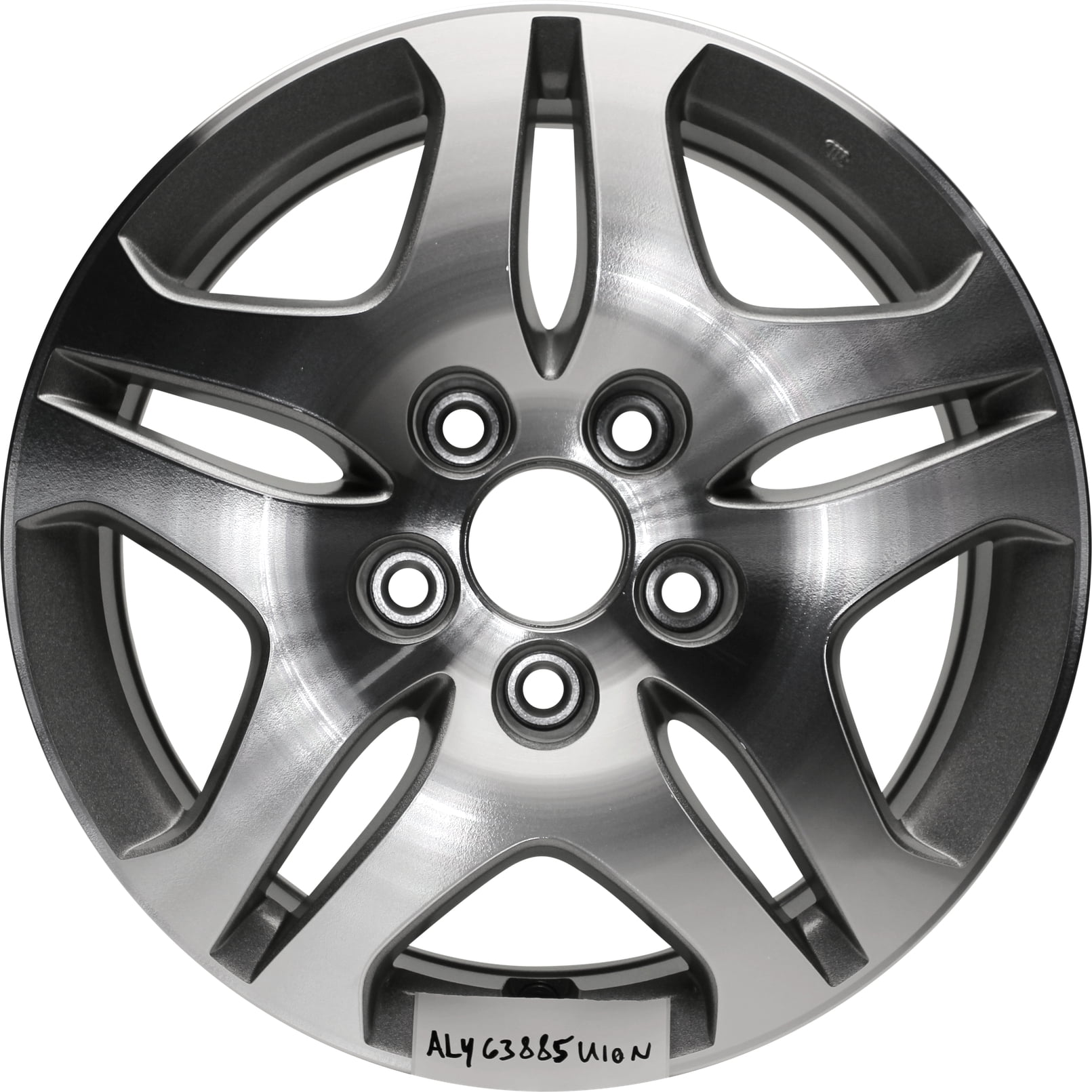 16 Inch Aluminum Wheel Rim For 07 10 Honda Odyssey 5 Lug Tire Fits R16 Walmart Com Walmart Com