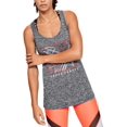 thumbnail image 1 of Under Armour Women’s Ua Tech Racerback Tank Top, Black, X-Large, 1 of 2