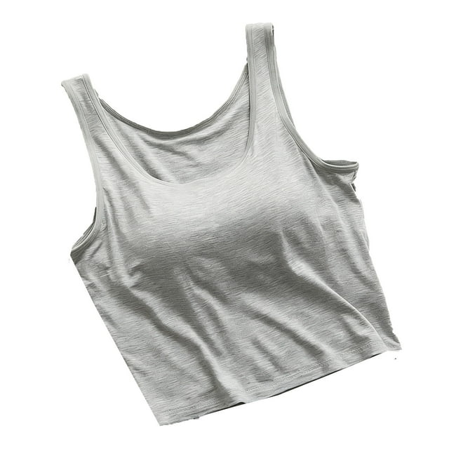 Tauxra Hauts pour Femmes, Chemise Sans Manches à Col Rond, Haut d'Été Décontracté Confortable avec Coupe Régulière pour Usage Quotidien, Léger et Respirant, Entretien Facile