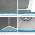 thumbnail image 6 of Ruvati RVH7300 Undermount 16 Gauge 30 in. Kitchen Sink Single Bowl, 6 of 7
