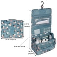 thumbnail image 5 of Ueasy Waterproof Portable Travel Kit Organizer Storage Cosmetic Toiletry Bag with Hanging Hook for Men Women Travel Goods and Bathroom Supplies, 5 of 7