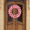 thumbnail image 4 of Junepar Easter Wreaths for Front Door 11" Boho Grapevine Easter Spring Door Wreath with Pink Eggs for Indoor Outdoor Window Mantel Farmhouse Wall Party Decor, 4 of 7