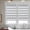 Gray, variant on Waterproof Roller Shade, Half-Transparent Soft Fabric Window Curtain, 40x130cm, Light Filtering, No-Drill Mount, Cordless, 1 Count