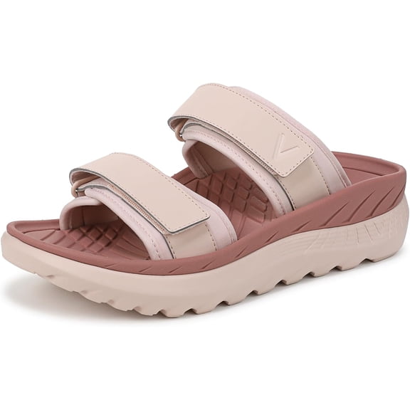 Vionic Unisex Renewal Slide Sandals Cameo Rose  M7.5/ W9