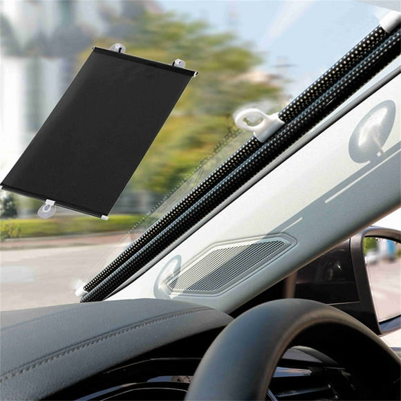 Parasol Retráctil para Coche, Ajustable, para Ventanas Laterales, con Protección Solar, Bloquea Los Rayos Uv y Protege a Los Niños. Diseño Inteligente.